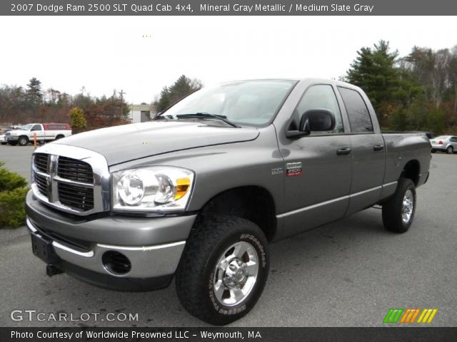 2007 Dodge Ram 2500 SLT Quad Cab 4x4 in Mineral Gray Metallic