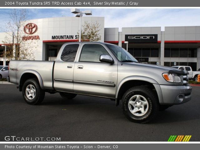 2004 Toyota Tundra SR5 TRD Access Cab 4x4 in Silver Sky Metallic
