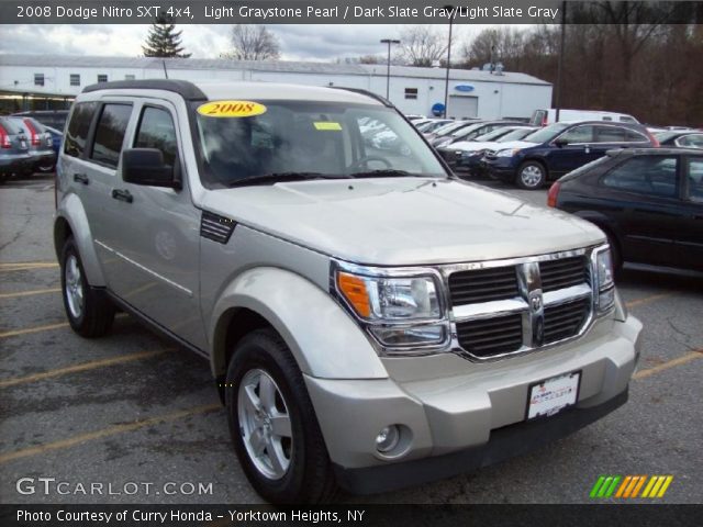 2008 Dodge Nitro SXT 4x4 in Light Graystone Pearl