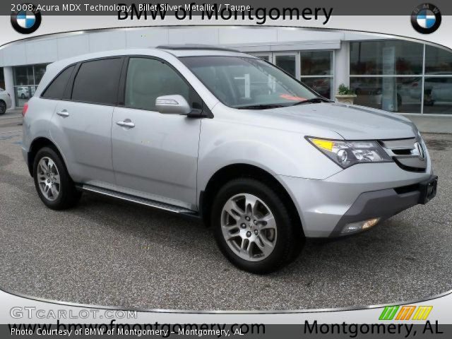 2008 Acura MDX Technology in Billet Silver Metallic
