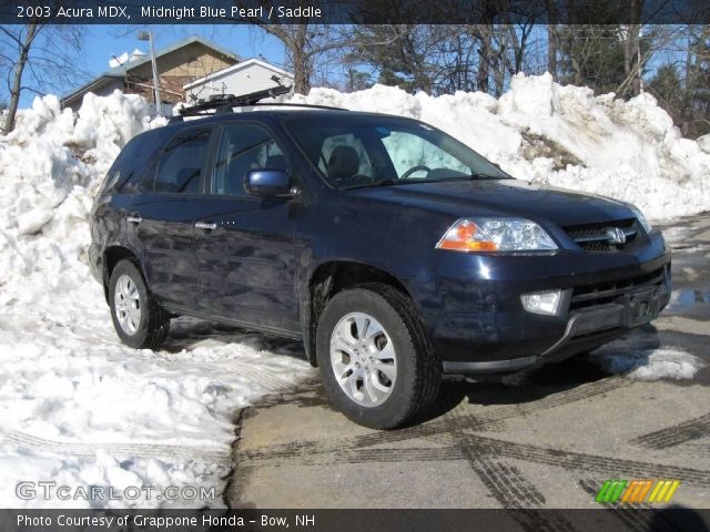 2003 Acura MDX  in Midnight Blue Pearl