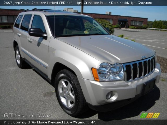 2007 Jeep Grand Cherokee Limited CRD 4x4 in Light Graystone Pearl