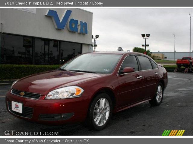 2010 Chevrolet Impala LTZ in Red Jewel Tintcoat