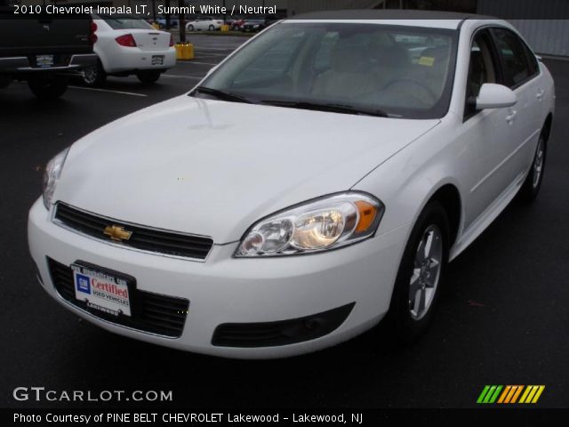 2010 Chevrolet Impala LT in Summit White