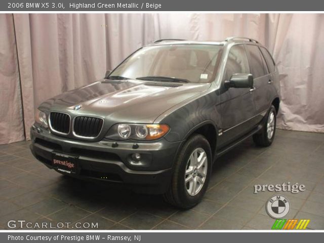 2006 BMW X5 3.0i in Highland Green Metallic