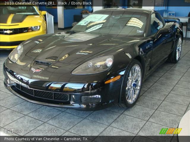 2010 Chevrolet Corvette ZR1 in Black