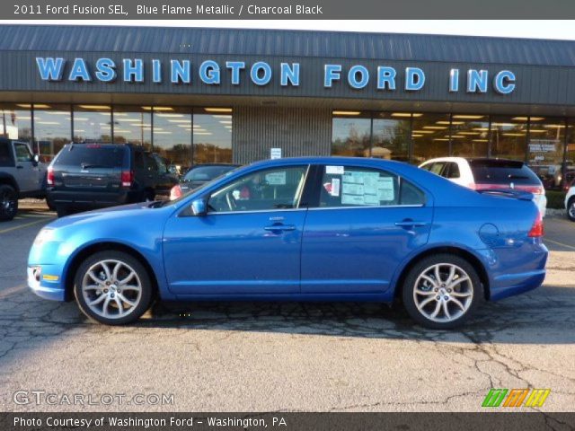 2011 Ford Fusion SEL in Blue Flame Metallic