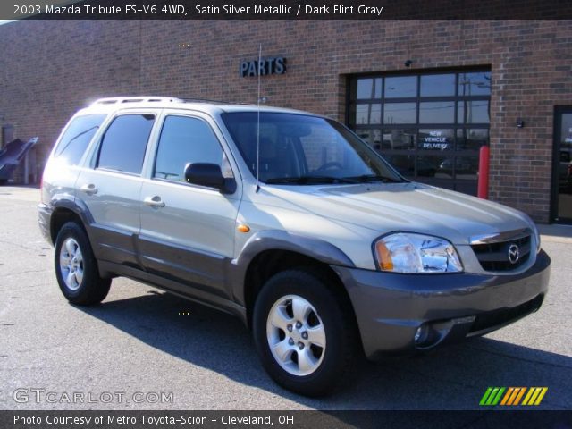 2003 Mazda Tribute ES-V6 4WD in Satin Silver Metallic