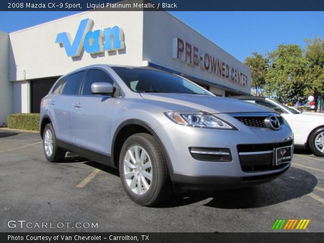 2008 Mazda CX-9 Sport in Liquid Platinum Metallic