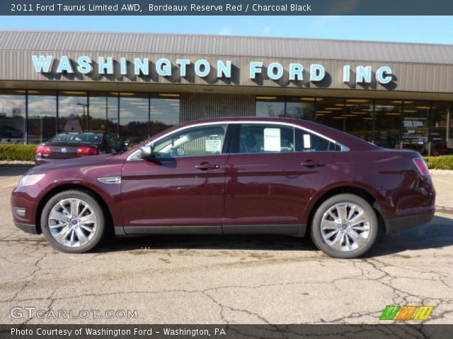 2011 Ford Taurus Limited AWD in Bordeaux Reserve Red
