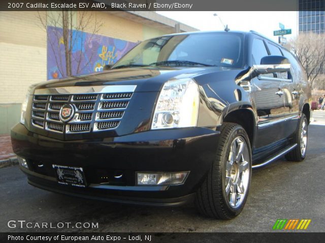 2007 Cadillac Escalade ESV AWD in Black Raven