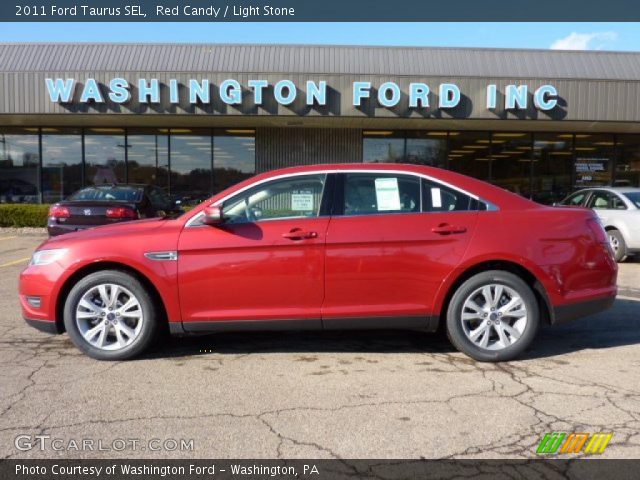 2011 Ford Taurus SEL in Red Candy