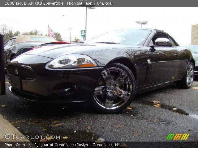 2008 Jaguar XK XK8 Convertible in Midnight Pearl