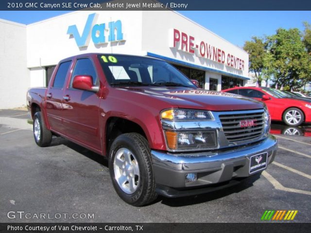 2010 GMC Canyon SLE Crew Cab in Merlot Jewel Metallic