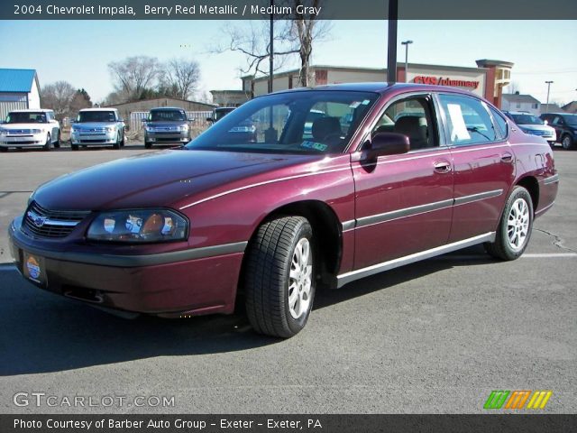 2004 Chevrolet Impala  in Berry Red Metallic