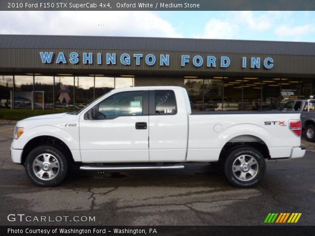 2010 Ford F150 STX SuperCab 4x4 in Oxford White