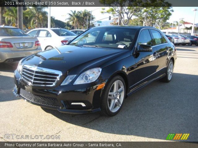 2011 Mercedes-Benz E 350 Sedan in Black