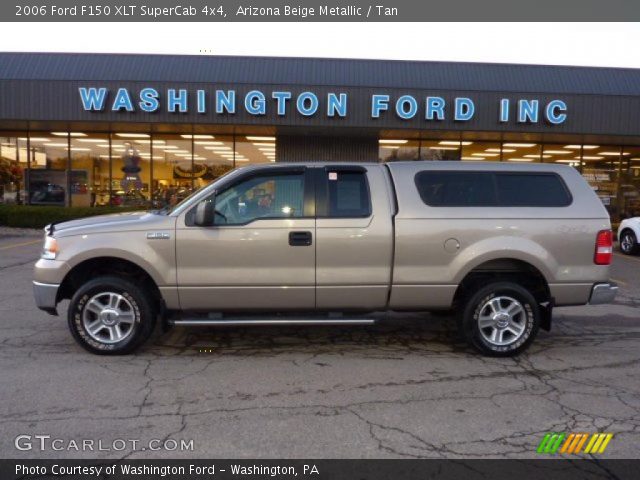 2006 Ford F150 XLT SuperCab 4x4 in Arizona Beige Metallic