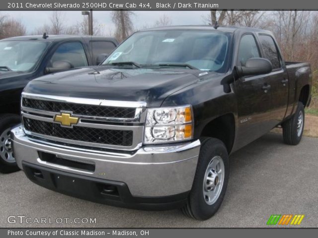 2011 Chevrolet Silverado 2500HD Crew Cab 4x4 in Black