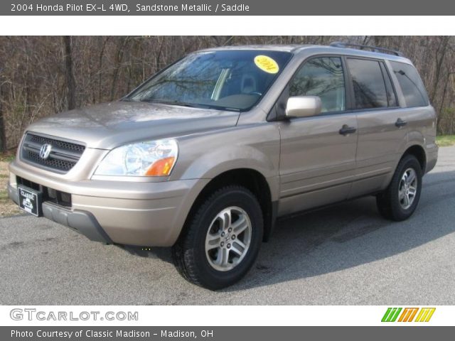 2004 Honda Pilot EX-L 4WD in Sandstone Metallic