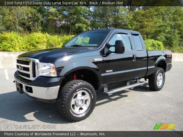 2006 Ford F350 Super Duty Lariat SuperCab 4x4 in Black