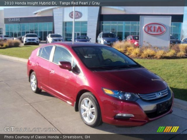 2010 Honda Insight Hybrid EX in Tango Red Pearl