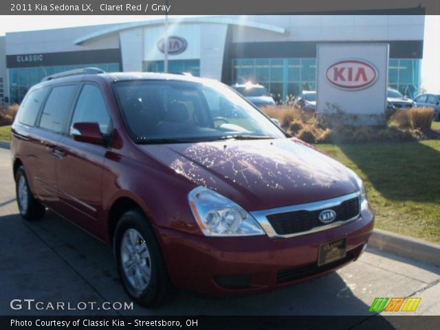 2011 Kia Sedona LX in Claret Red