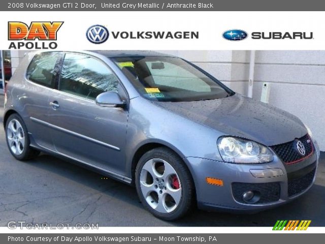 2008 Volkswagen GTI 2 Door in United Grey Metallic