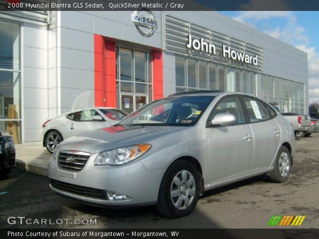 2008 Hyundai Elantra GLS Sedan in QuickSilver Metallic