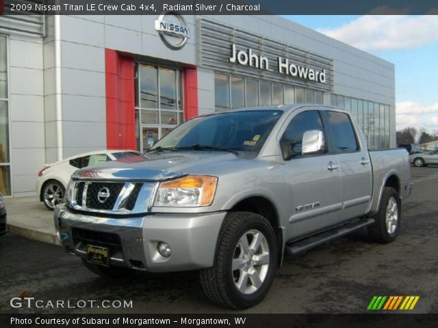 2009 Nissan Titan LE Crew Cab 4x4 in Radiant Silver