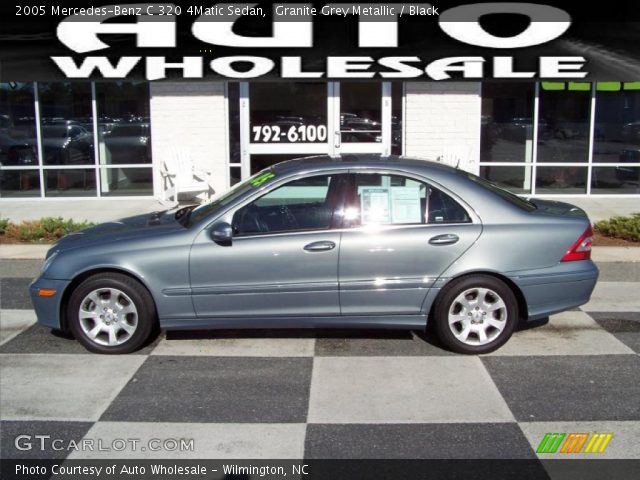 2005 Mercedes-Benz C 320 4Matic Sedan in Granite Grey Metallic