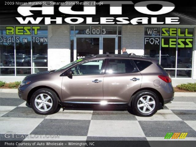 2009 Nissan Murano SL in Saharan Stone Metallic