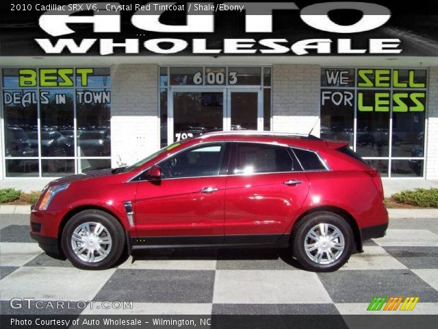 2010 Cadillac SRX V6 in Crystal Red Tintcoat