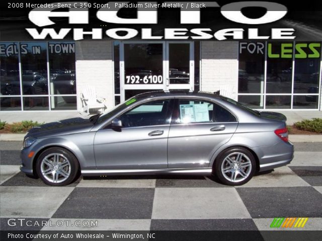 2008 Mercedes-Benz C 350 Sport in Palladium Silver Metallic