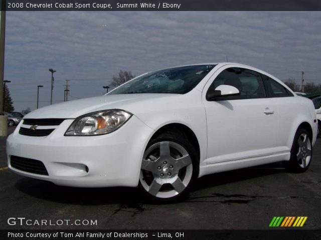 2008 Chevrolet Cobalt Sport Coupe in Summit White