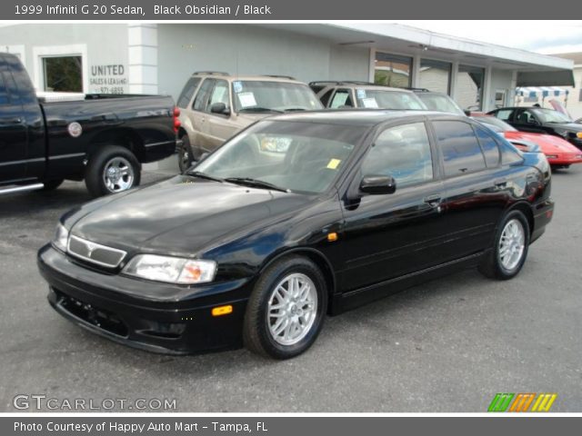 1999 Infiniti G 20 Sedan in Black Obsidian
