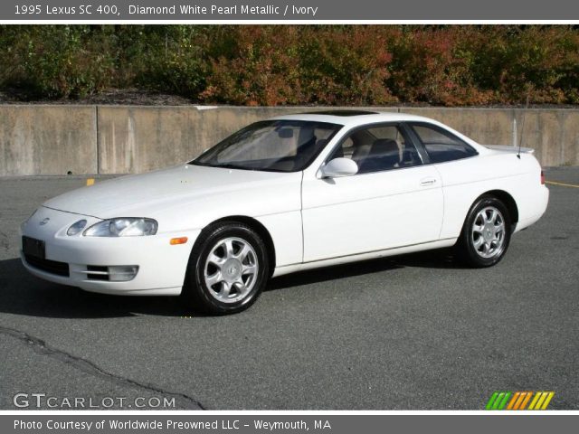 1995 Lexus SC 400 in Diamond White Pearl Metallic