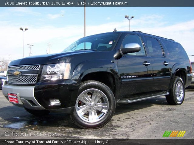 2008 Chevrolet Suburban 1500 LS 4x4 in Black
