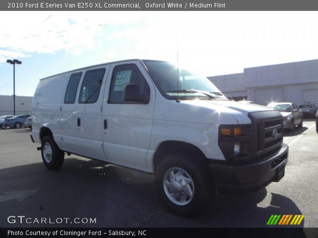 2010 Ford E Series Van E250 XL Commericial in Oxford White