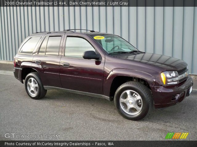 2008 Chevrolet TrailBlazer LS 4x4 in Dark Cherry Metallic