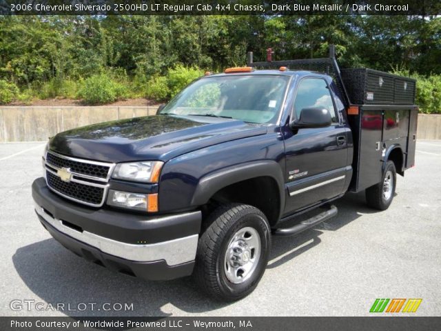 2006 Chevrolet Silverado 2500HD LT Regular Cab 4x4 Chassis in Dark Blue Metallic