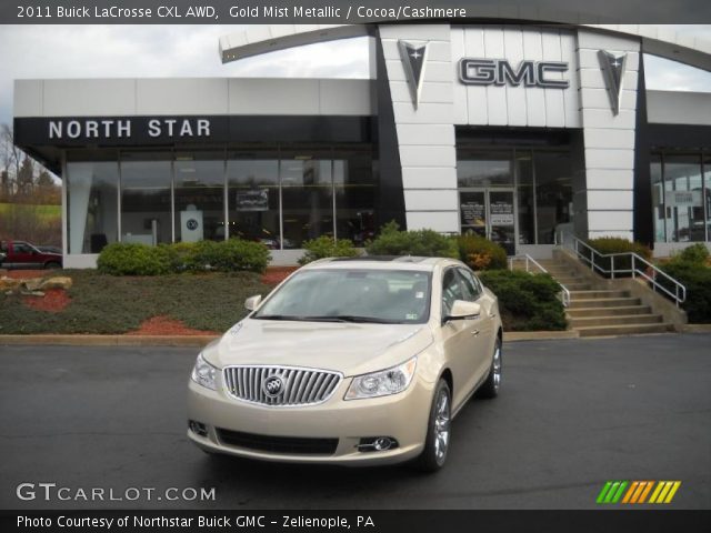 2011 Buick LaCrosse CXL AWD in Gold Mist Metallic