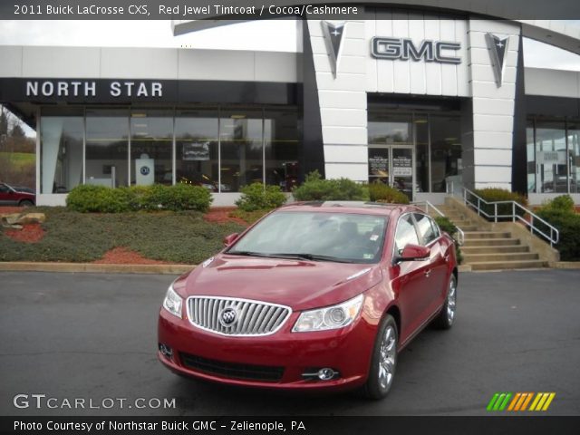 2011 Buick LaCrosse CXS in Red Jewel Tintcoat