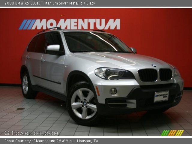 2008 BMW X5 3.0si in Titanium Silver Metallic