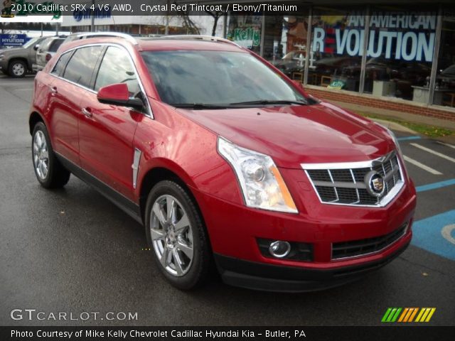 2010 Cadillac SRX 4 V6 AWD in Crystal Red Tintcoat