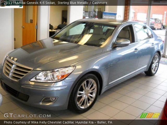 2011 Hyundai Genesis 4.6 Sedan in Sterling Blue Metallic
