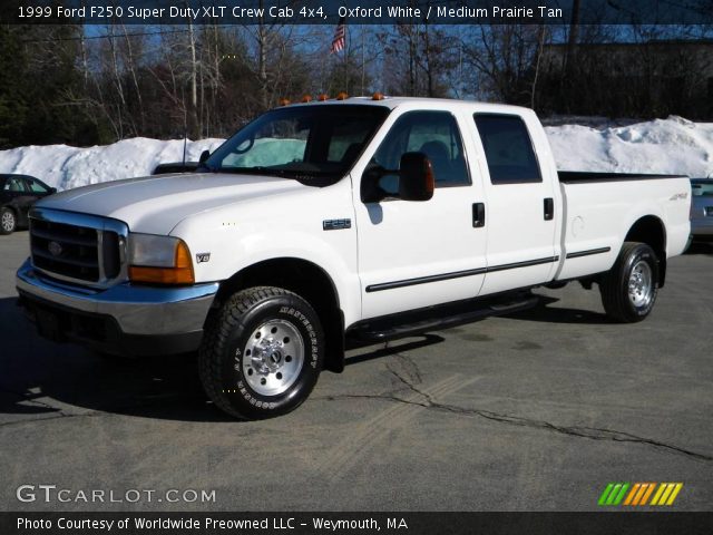 1999 Ford F250 Super Duty XLT Crew Cab 4x4 in Oxford White
