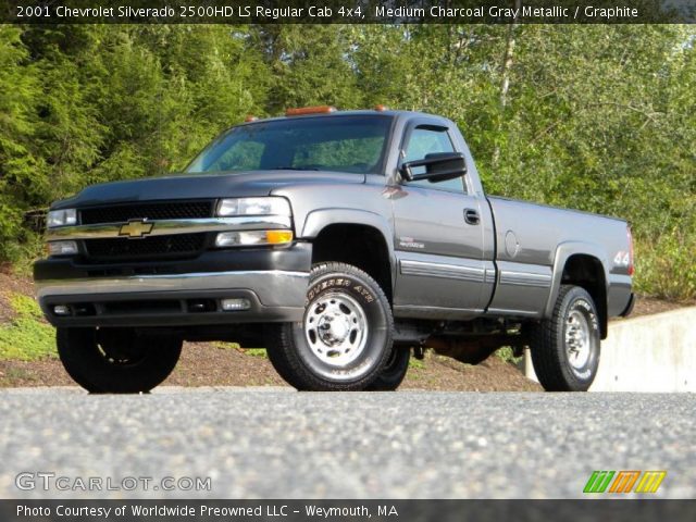 Medium Charcoal Gray Metallic 2001 Chevrolet Silverado