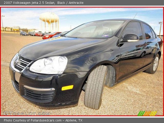 2007 Volkswagen Jetta 2.5 Sedan in Black