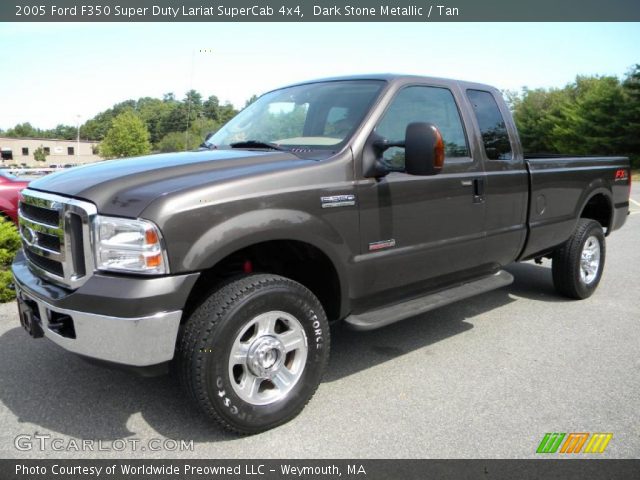2005 Ford F350 Super Duty Lariat SuperCab 4x4 in Dark Stone Metallic